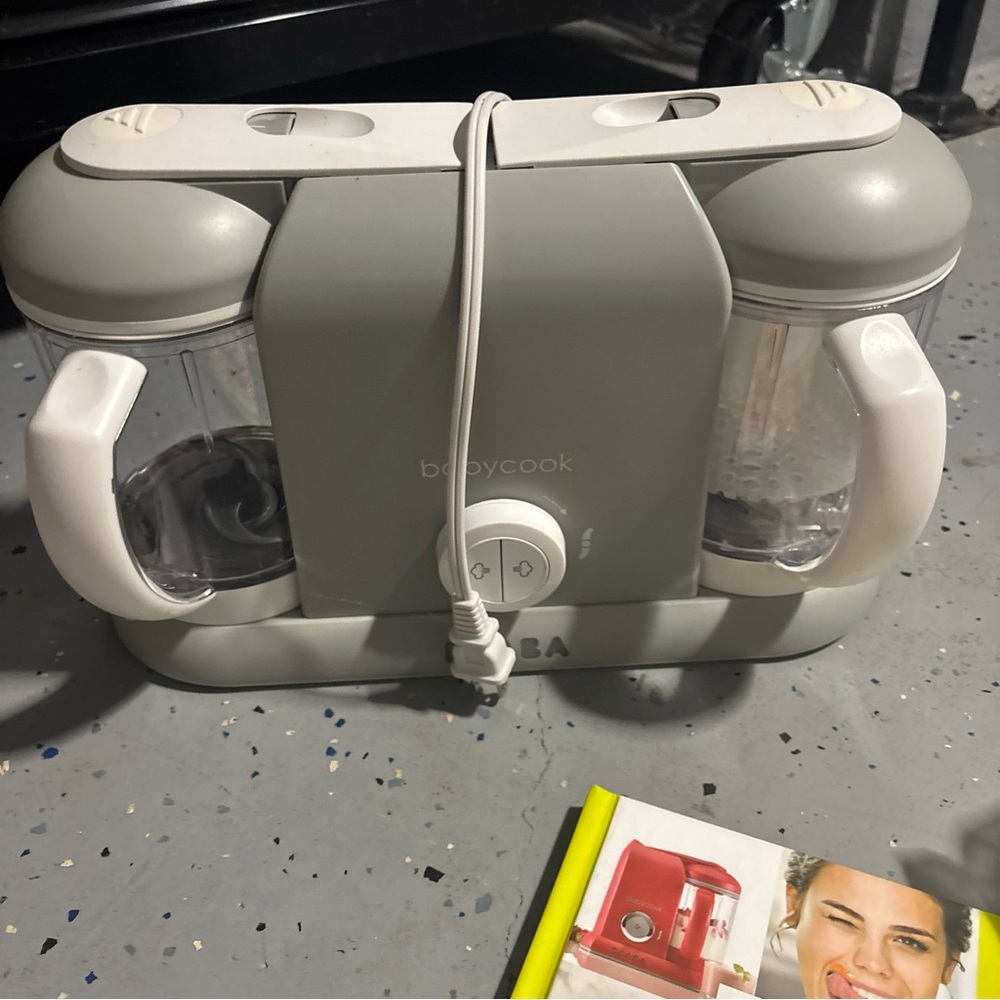 BEABA Babycook Duo 4 in 1 Baby Food Maker Processor Steamer Blender Defroster